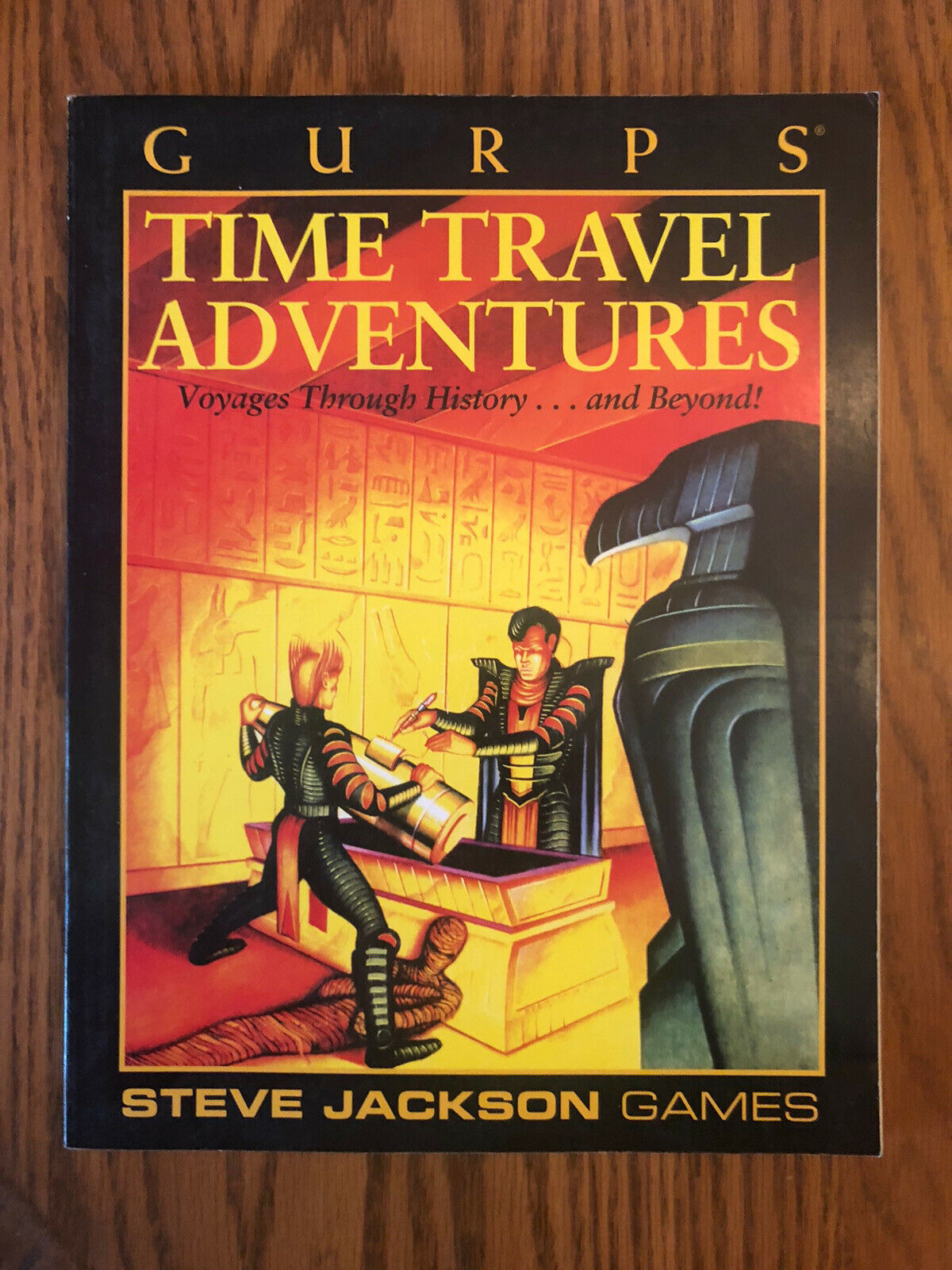 Gurps: Time Travel Adventures Roleplaying 19921st Print Nm!