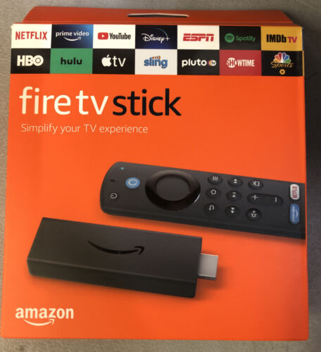 Amazon Fire Tv Stick 3rd Gen With Alexa New Tv Remonte Control* Hd 2020 Release*