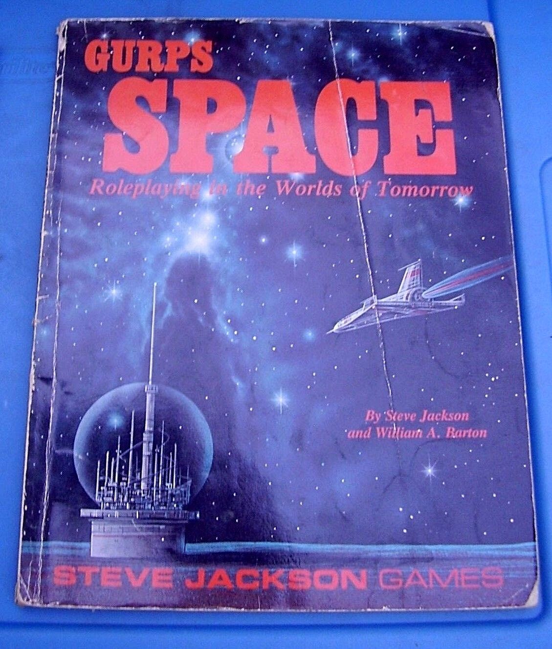 Gurps Space Roleplaying In The Worlds Of Tomorrow Rpg - Steve Jackson