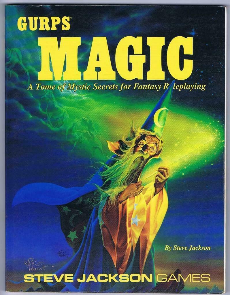 Magic (gurps Core Rulebook First Edition 1990 Steve Jackson Games #6023)