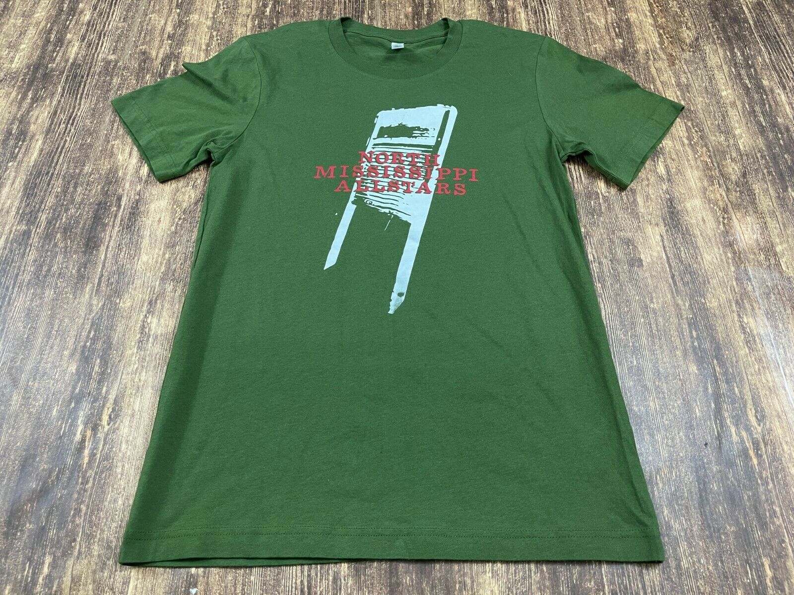 North Mississippi Allstars Men’s Green T-shirt - Small