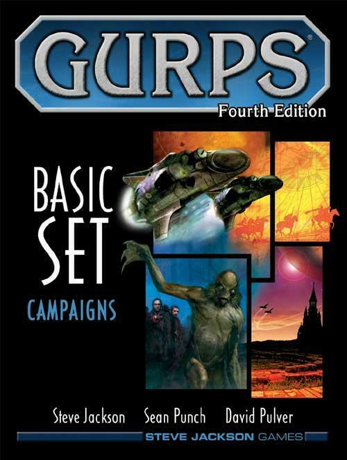 Sjg Gurps 4th Ed Basic Set - Campaigns Nm