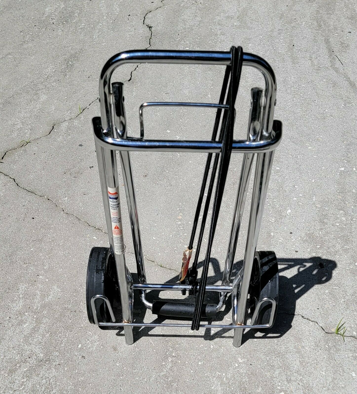 New American Tourister All Purpose Luggage Cart For 100 Lbs With Bungee Straps