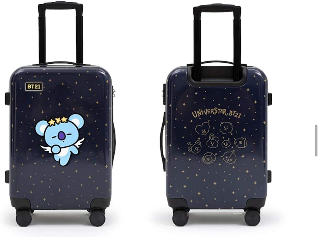 Bts Bt21 Line Friends Luggage Travel Bag Suitcase Koya 20 Or 24 In. Japan F540