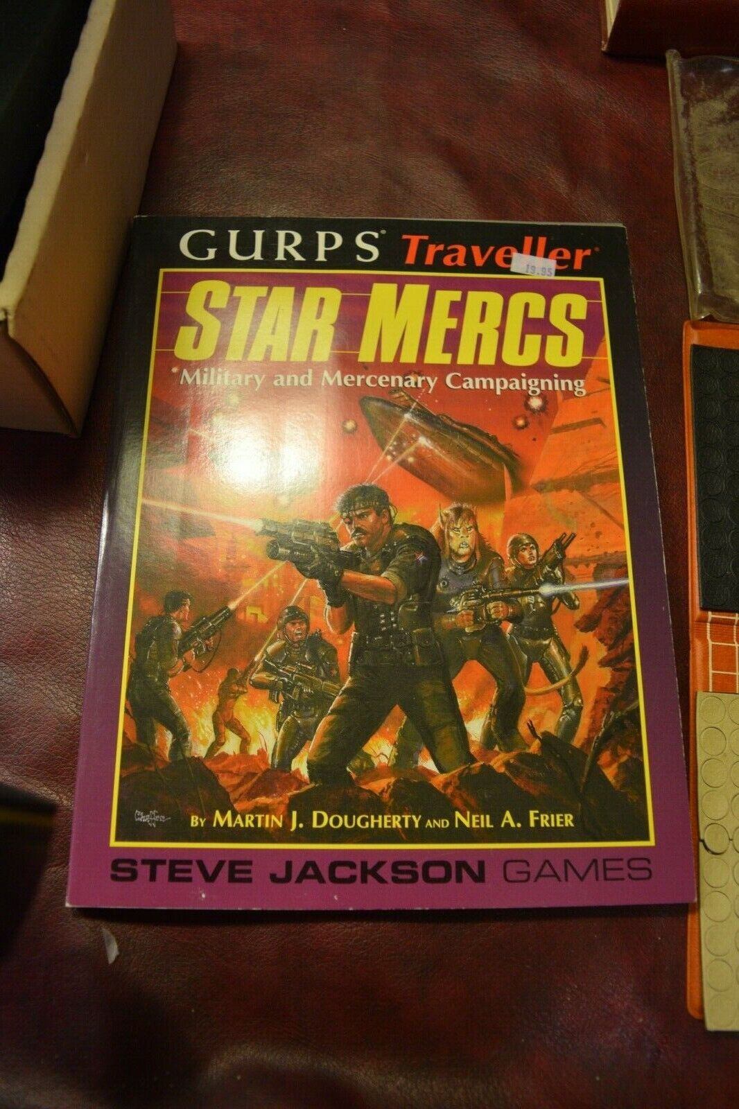 Gurps Traveller Star Mercs Steve Jackson Games